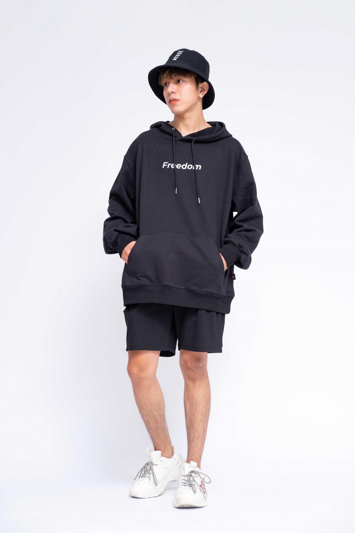 Hoodie Oversized Freedom Reflection #4